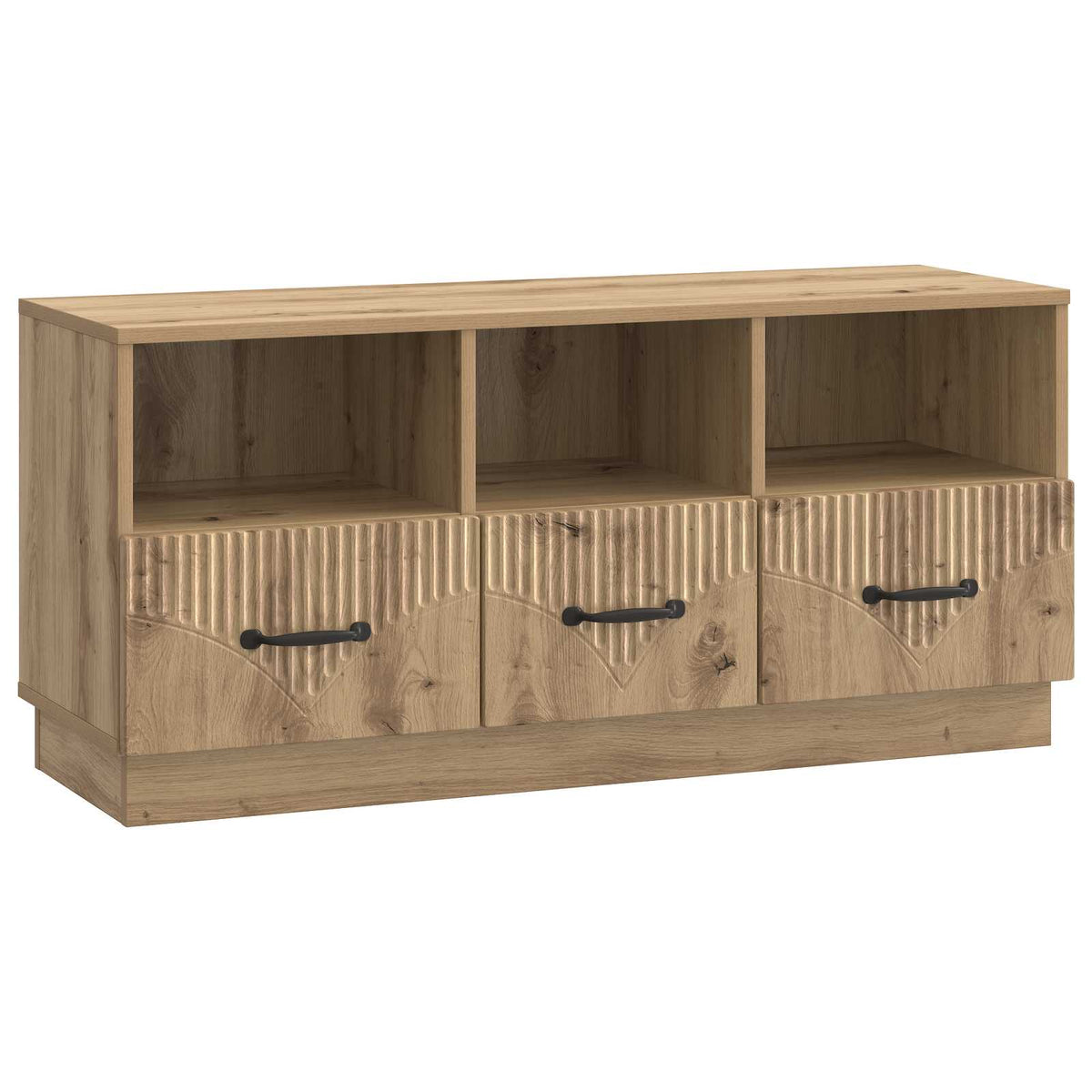 TV-skab 102 x 34,5 x 47 cm Artisan-eg Konstrueret træ