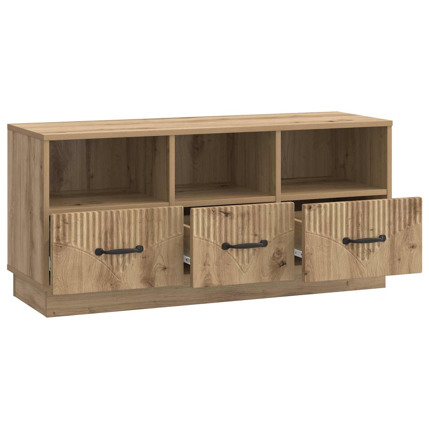 TV-skab 102 x 34,5 x 47 cm Artisan-eg Konstrueret træ