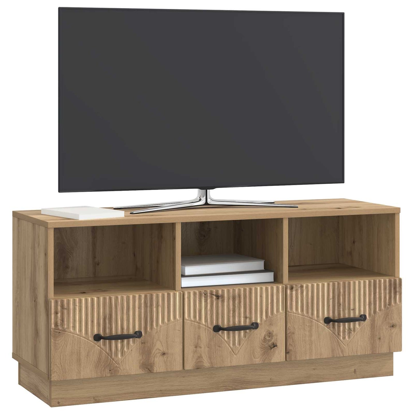 TV-skab 102 x 34,5 x 47 cm Artisan-eg Konstrueret træ