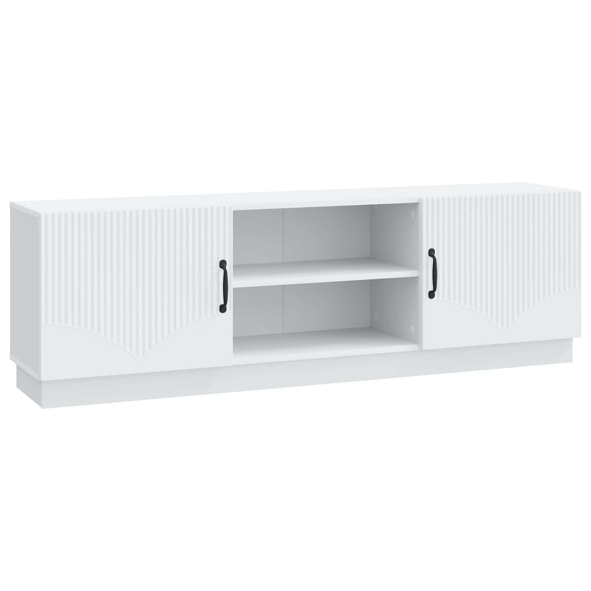 TV-skab Hvid 150 x 31 x 47 cm Konstrueret træ