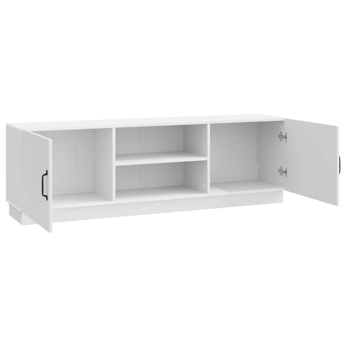 TV-skab Hvid 150 x 31 x 47 cm Konstrueret træ