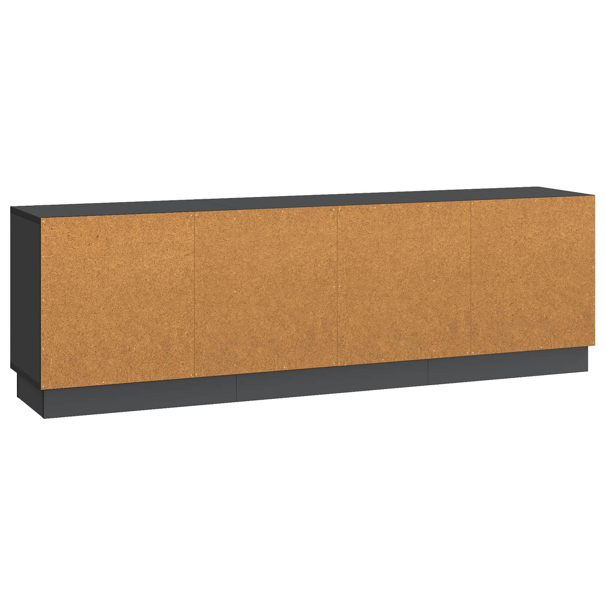 TV-skab Sort 150 x 31 x 47 cm Konstrueret træ