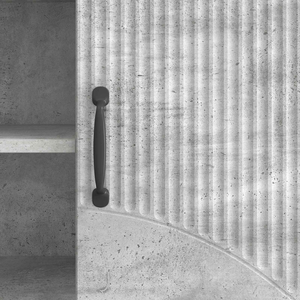 TV-skab Betongrå 150 x 31 x 47 cm Konstrueret træ