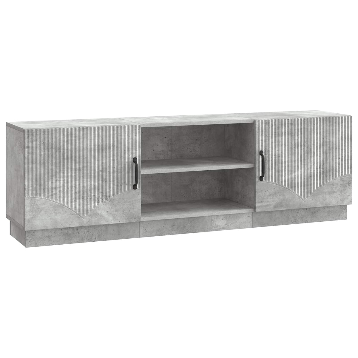 TV-skab Betongrå 150 x 31 x 47 cm Konstrueret træ