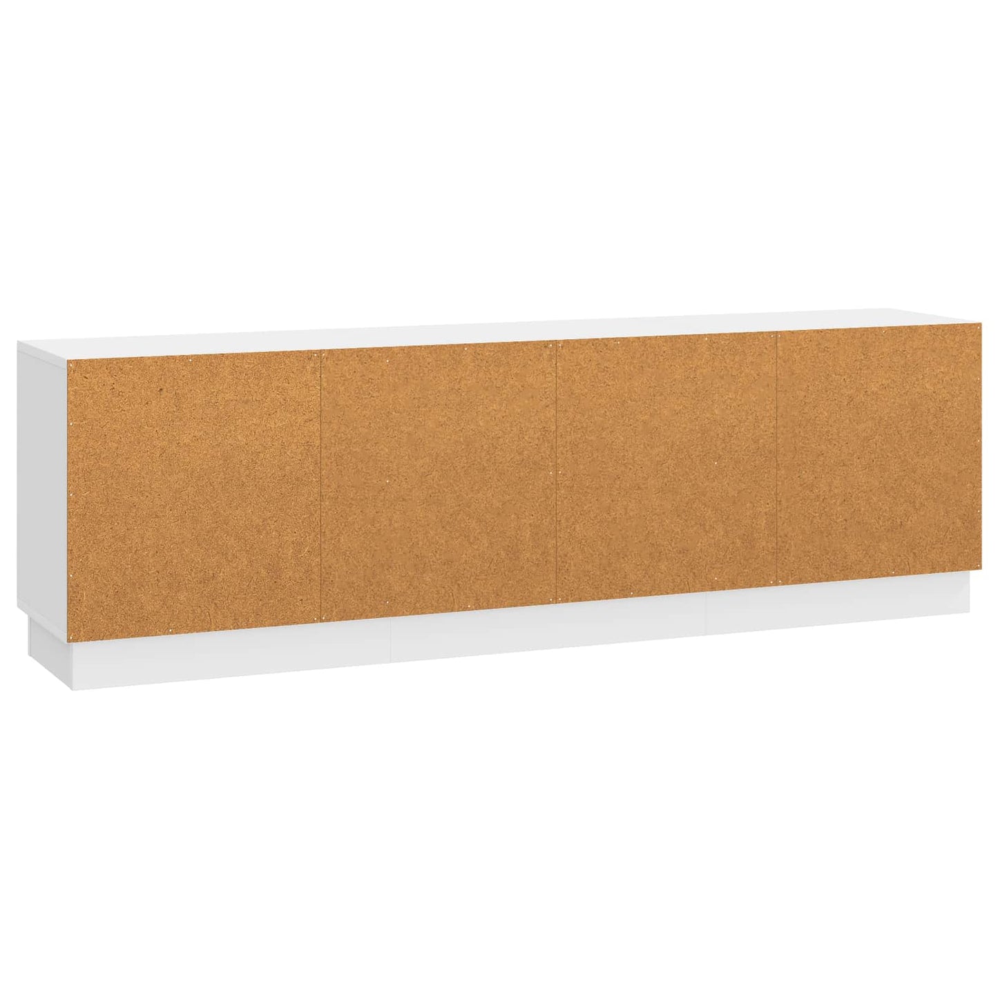 TV-skab Hvid højglans 150 x 31 x 47 cm Konstrueret træ