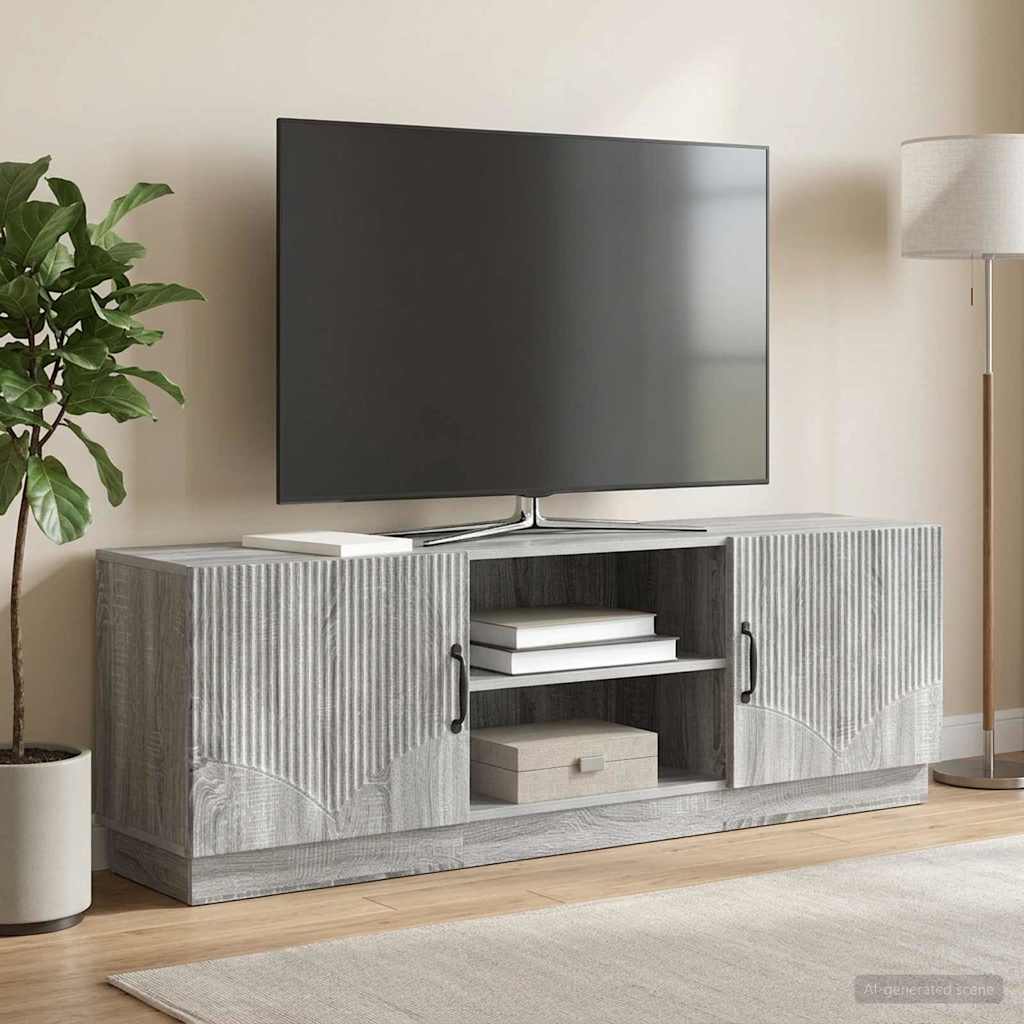 TV-skab Grå sonoma-eg 150 x 31 x 47 cm Konstrueret træ