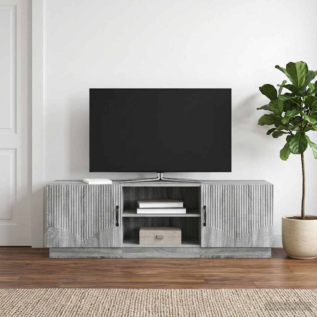TV-skab Grå sonoma-eg 150 x 31 x 47 cm Konstrueret træ