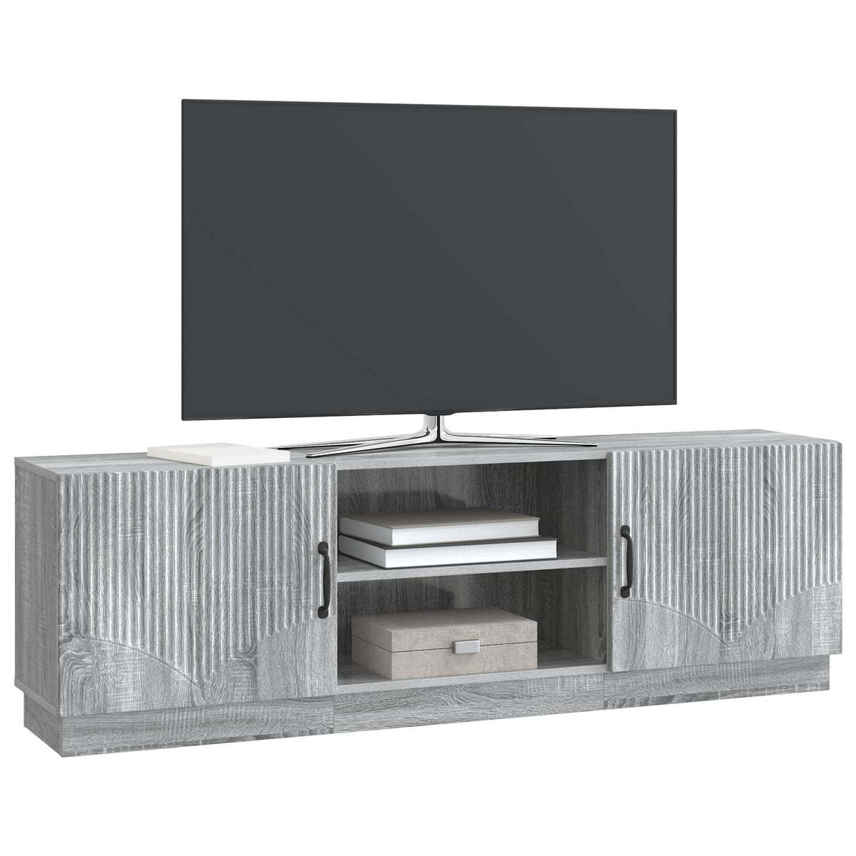 TV-skab Grå sonoma-eg 150 x 31 x 47 cm Konstrueret træ