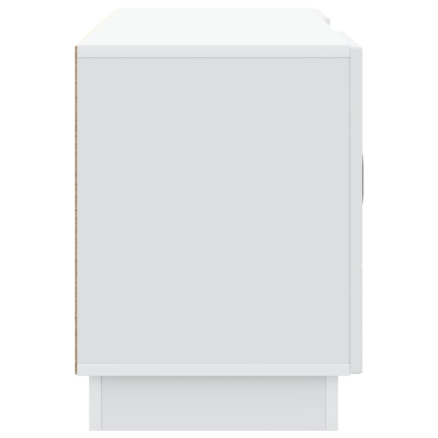 TV-skab Hvid 102 x 34,5 x 47 cm Konstrueret træ