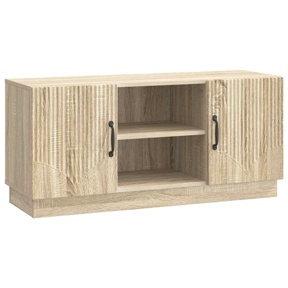 TV-skab 102 x 34,5 x 47 cm Sonoma-eg Konstrueret træ