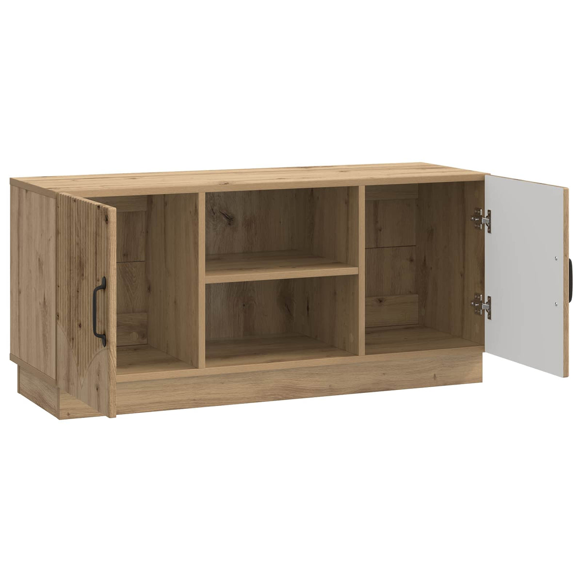 TV-skab 102 x 34,5 x 47 cm Artisan-eg Konstrueret træ
