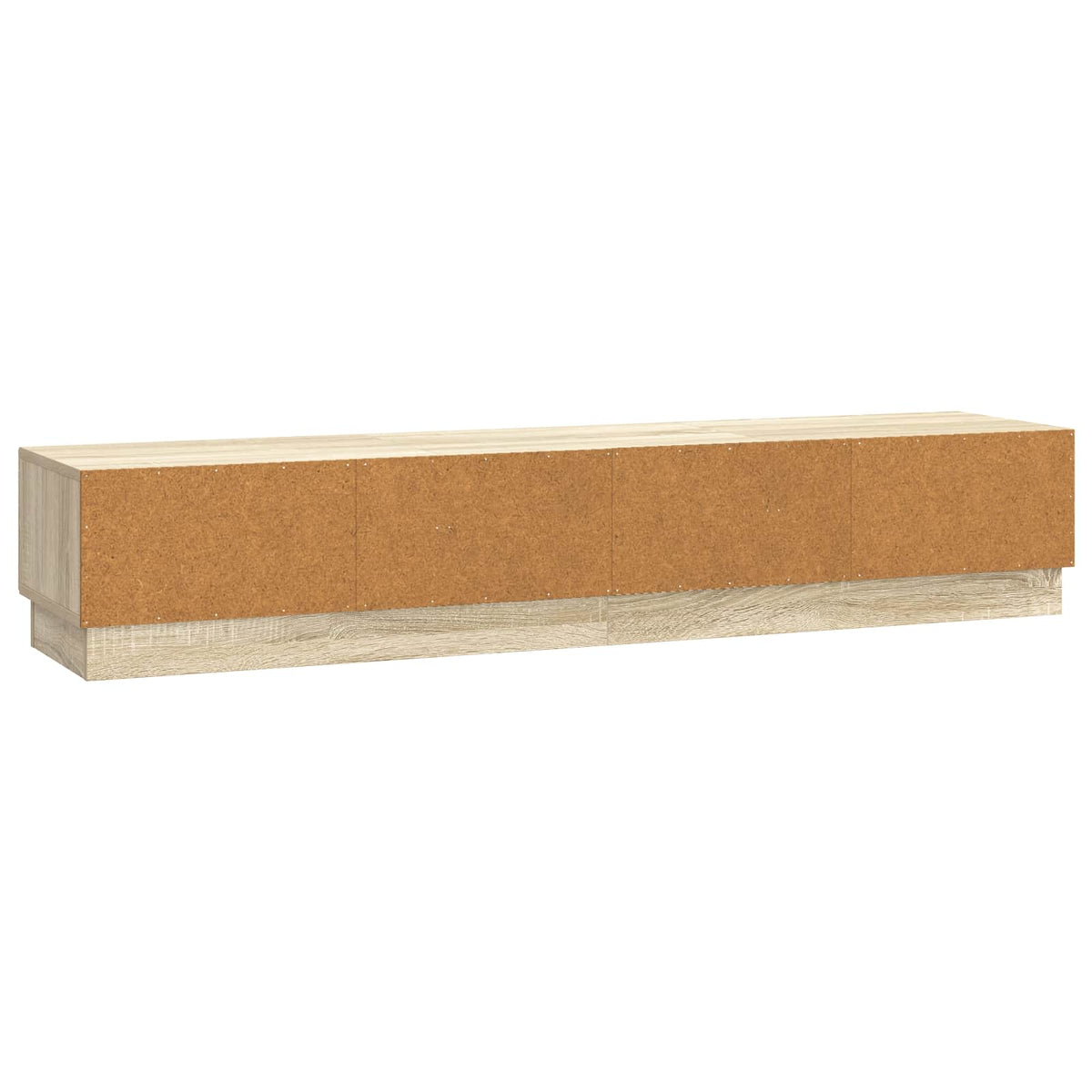 TV-skab med skuffe Sonoma-eg 147 x 34,5 x 27 cm Konstrueret træ