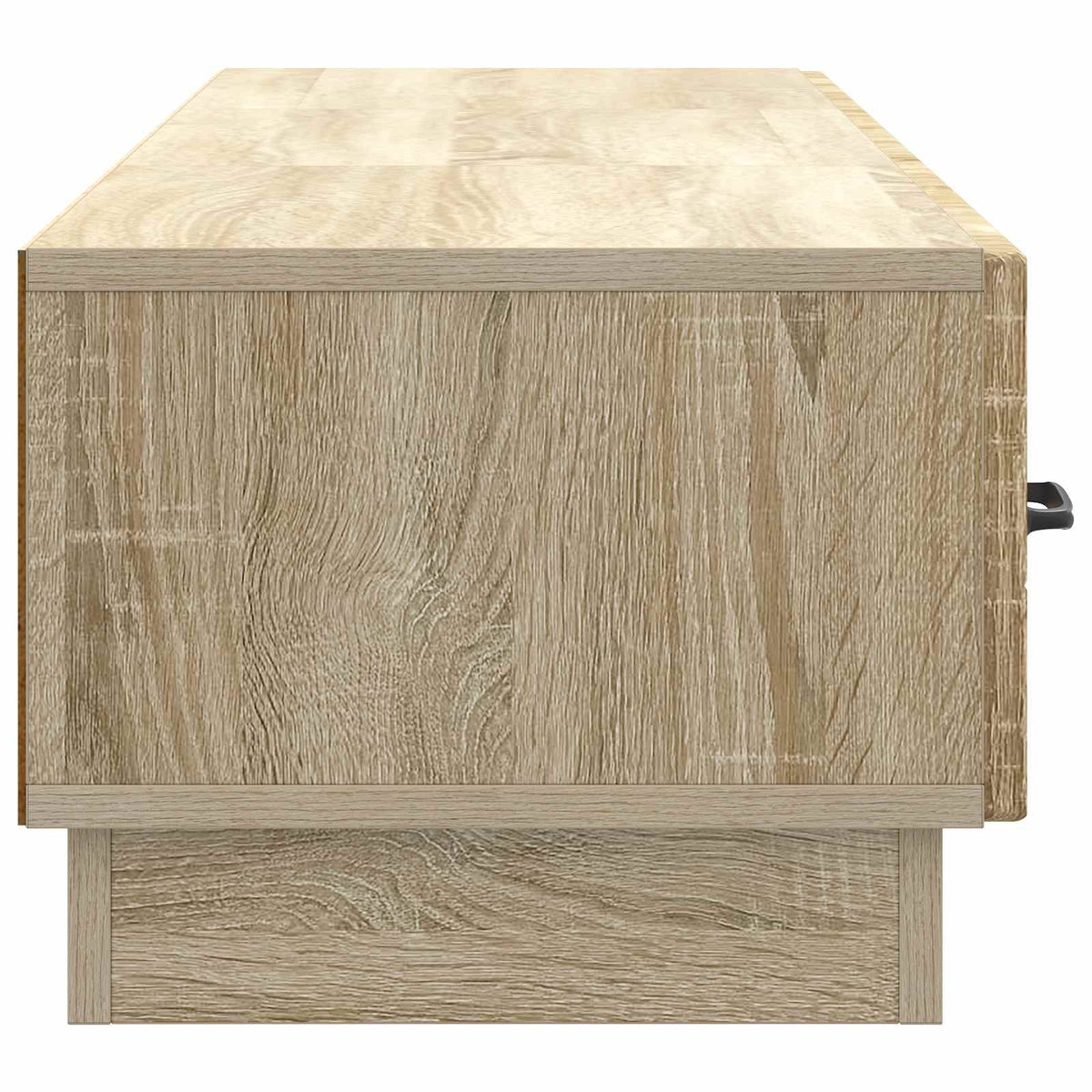 TV-skab med skuffe Sonoma-eg 147 x 34,5 x 27 cm Konstrueret træ