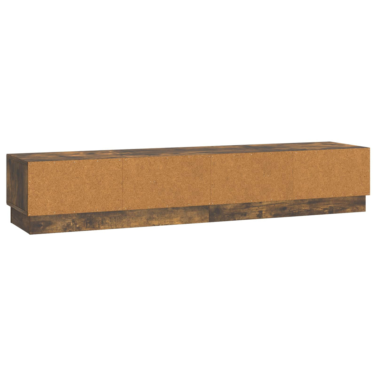 TV-skab med skuffe Røget eg 147 x 34,5 x 27 cm Konstrueret træ