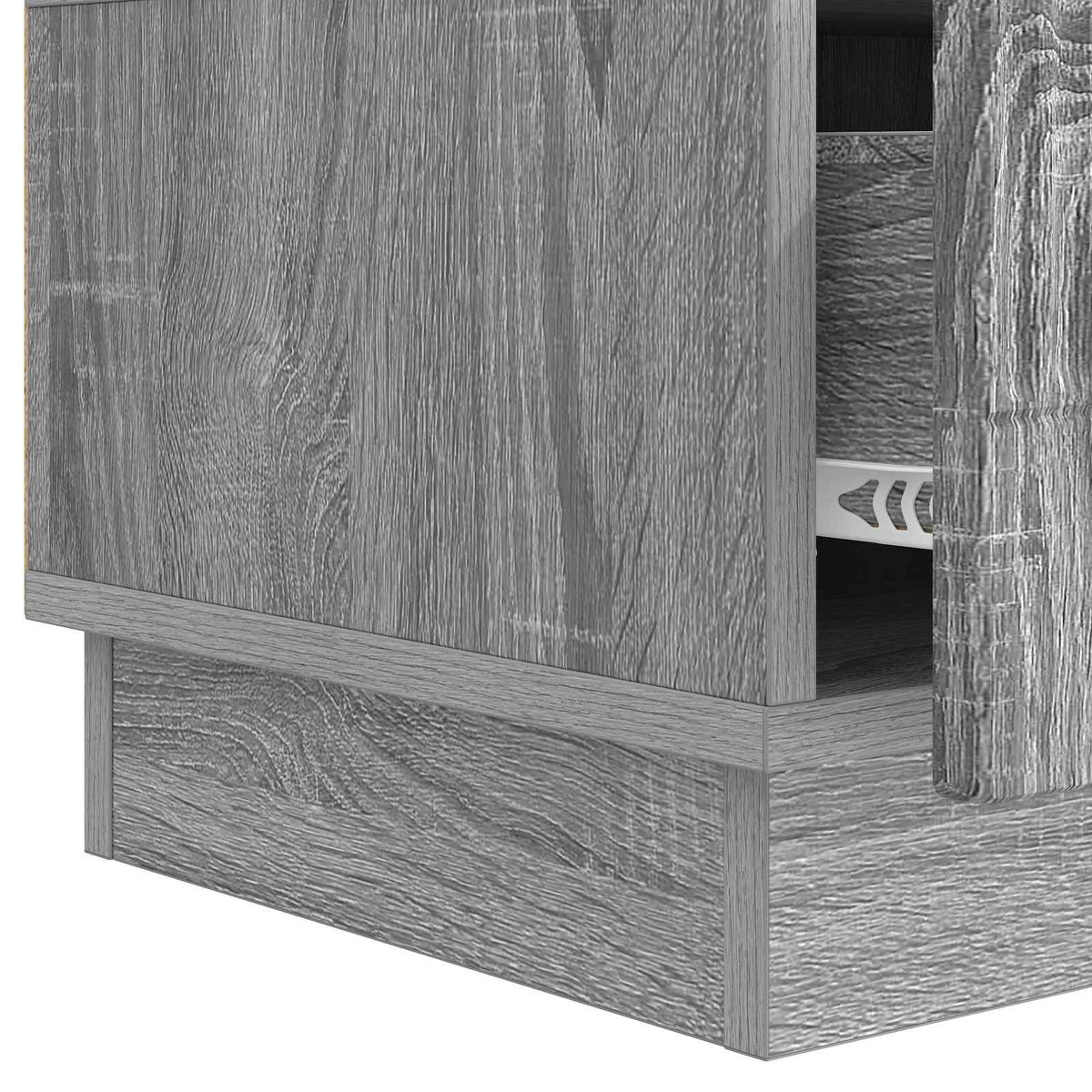 TV-skab Grå sonoma-eg 147 x 34,5 x 27 cm Konstrueret træ