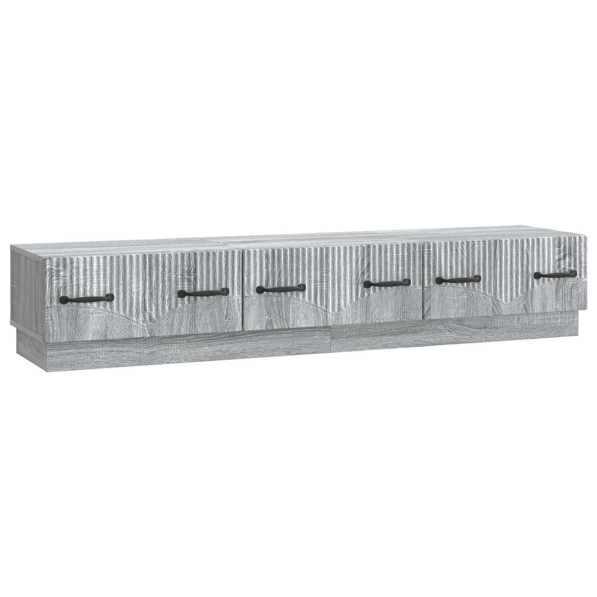 TV-skab Grå sonoma-eg 147 x 34,5 x 27 cm Konstrueret træ