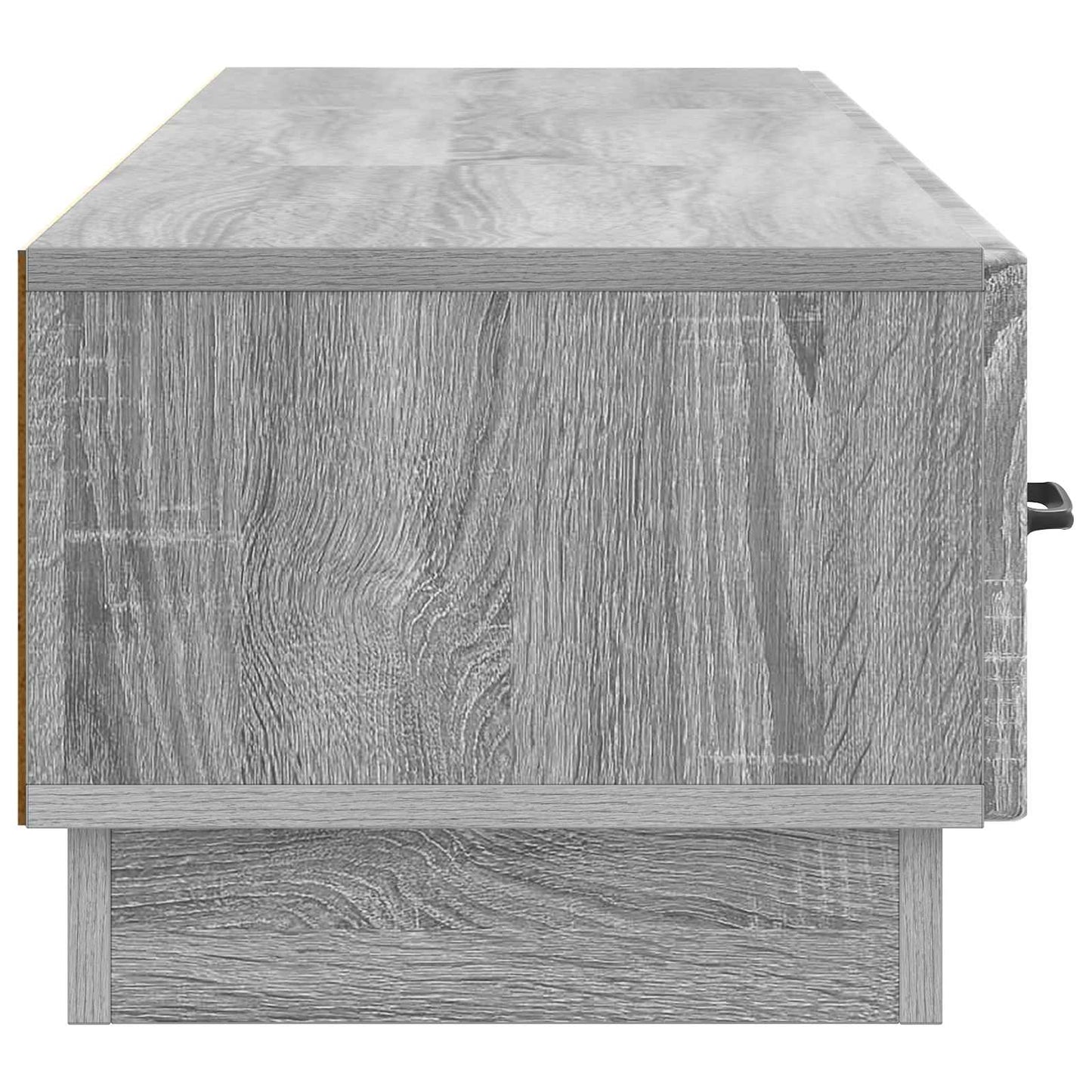 TV-skab Grå sonoma-eg 147 x 34,5 x 27 cm Konstrueret træ