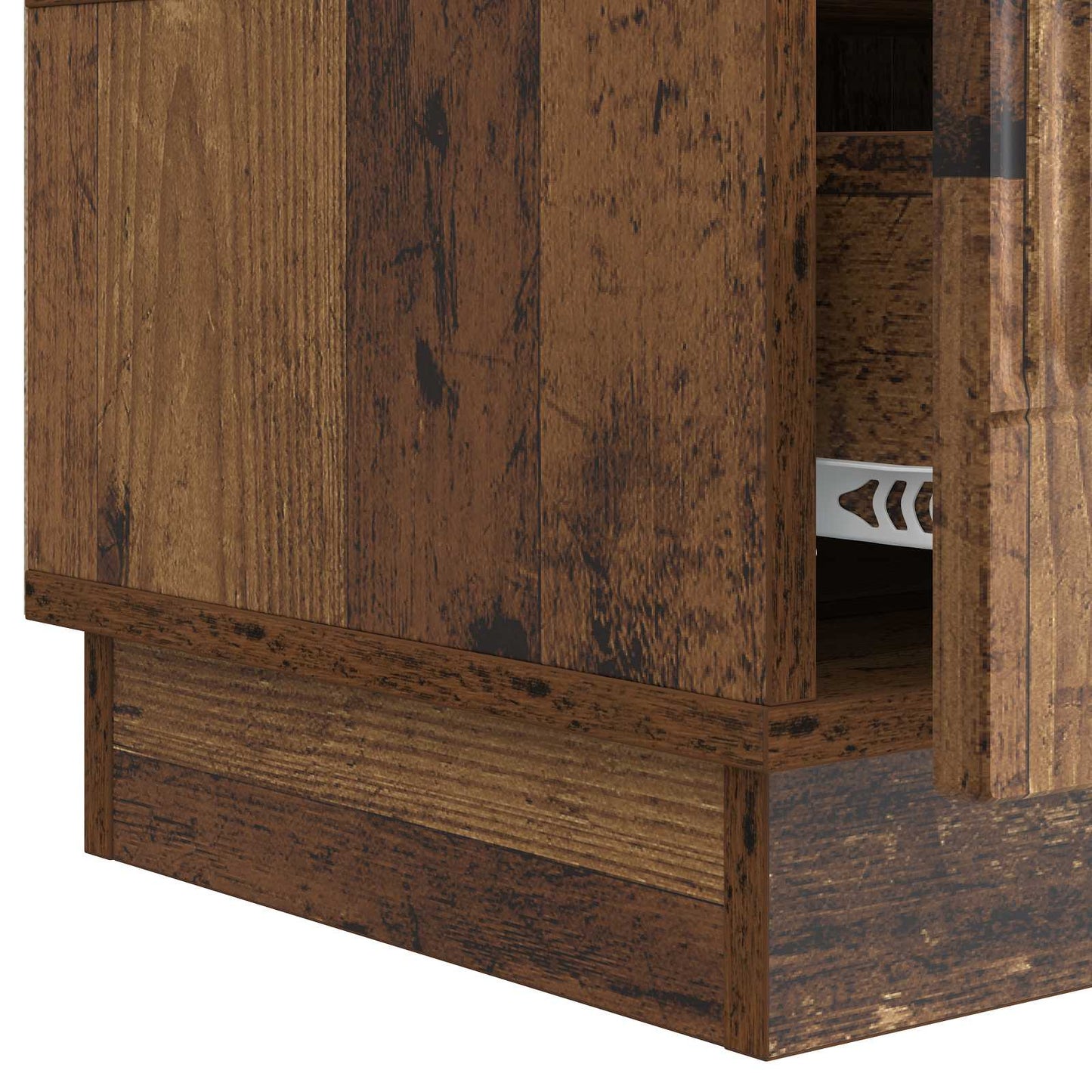 TV-skab Gammelt træ 147 x 34,5 x 27 cm Konstrueret træ