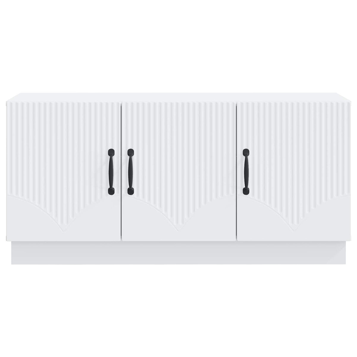 TV-skab Hvid 99 x 34,5 x 47 cm Konstrueret træ