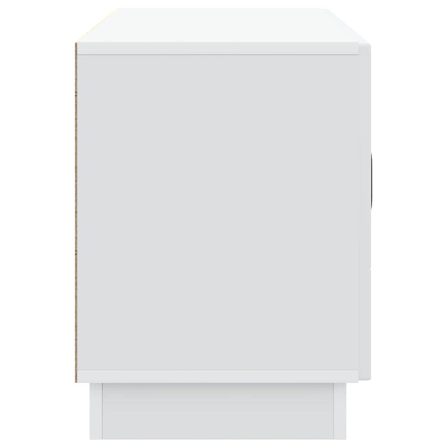 TV-skab Hvid 99 x 34,5 x 47 cm Konstrueret træ