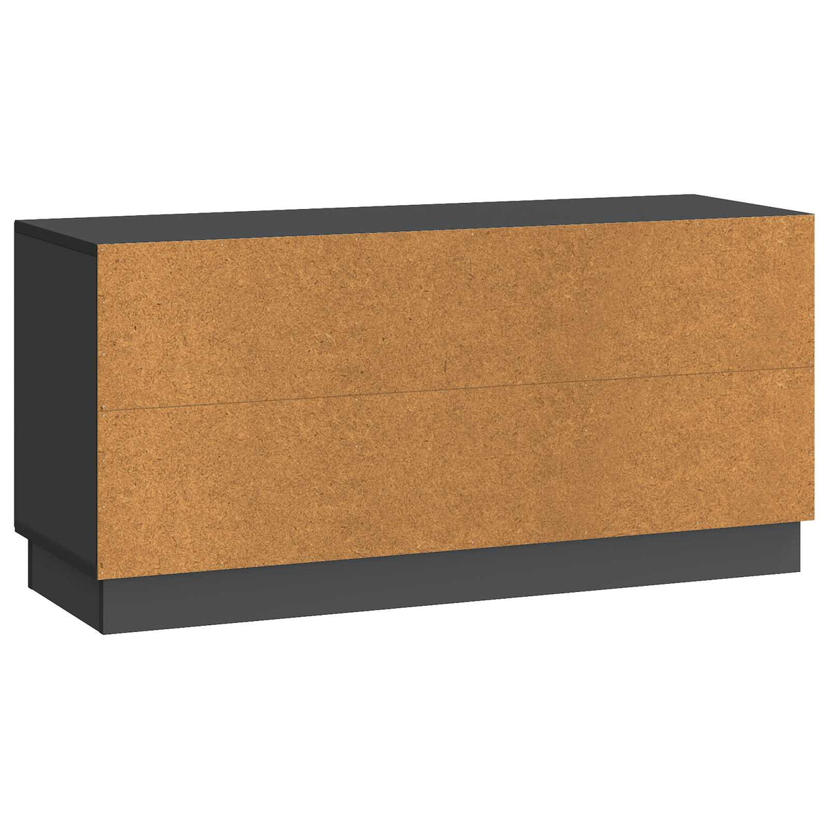 TV-skab Sort 99 x 34,5 x 47 cm Konstrueret træ