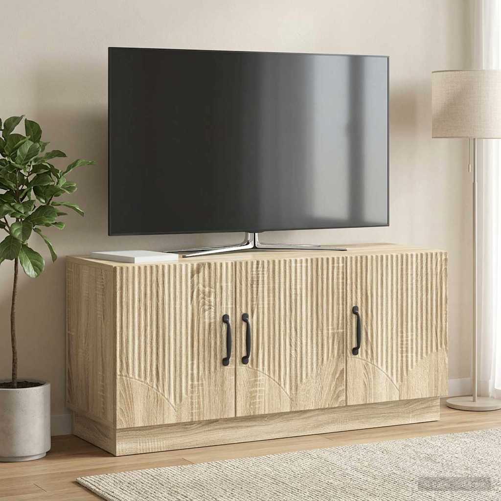 TV-skab Sonoma-eg 99 x 34,5 x 47 cm Konstrueret træ
