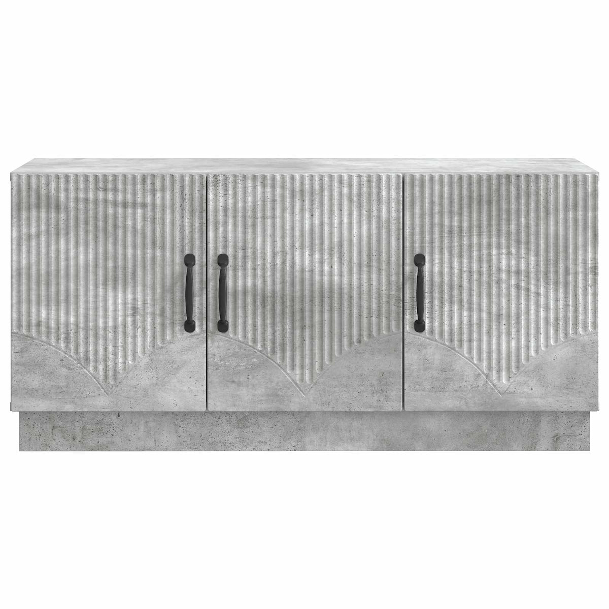 TV-skab Betongrå 99 x 34,5 x 47 cm Konstrueret træ