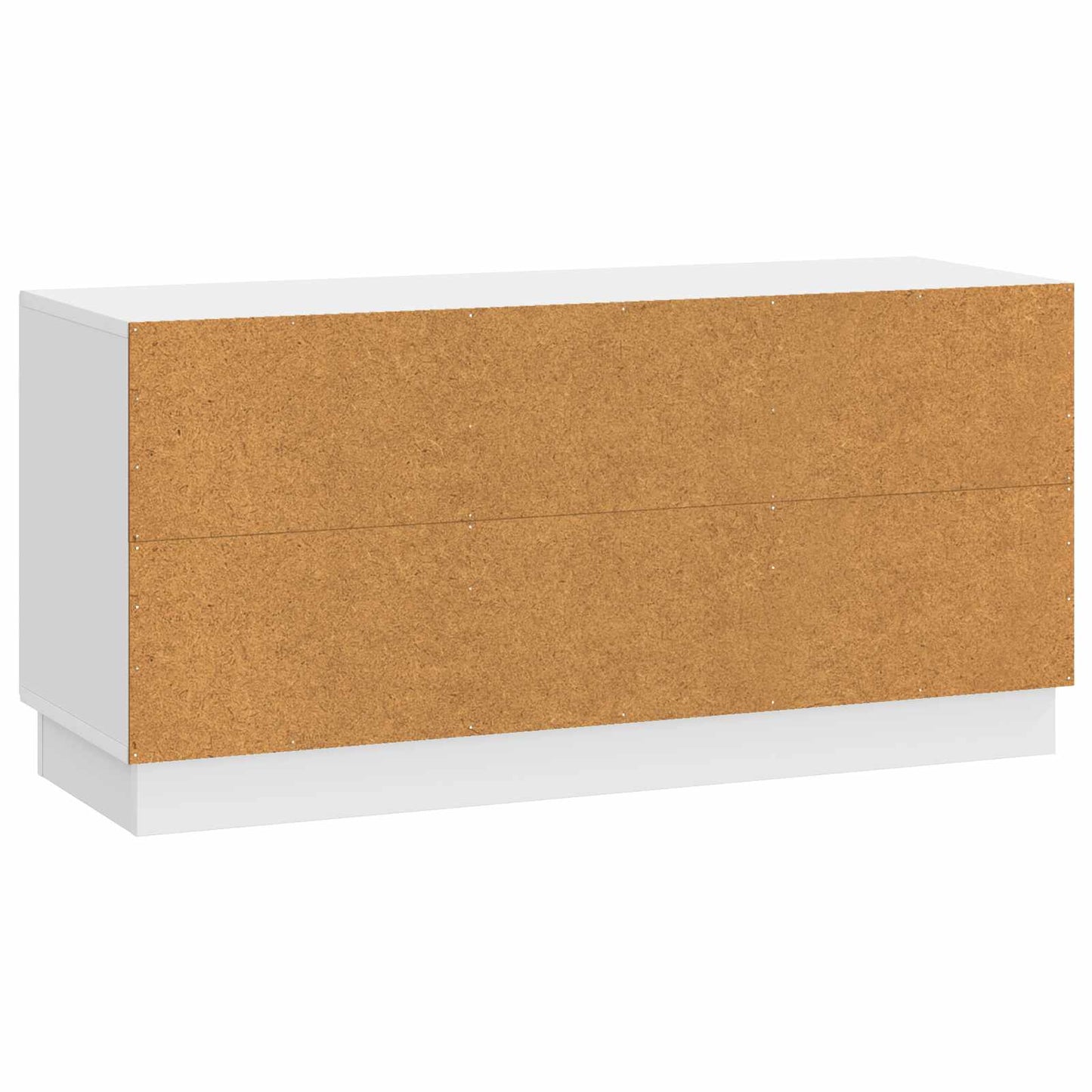 TV-skab Hvid højglans 99 x 34,5 x 47 cm Konstrueret træ
