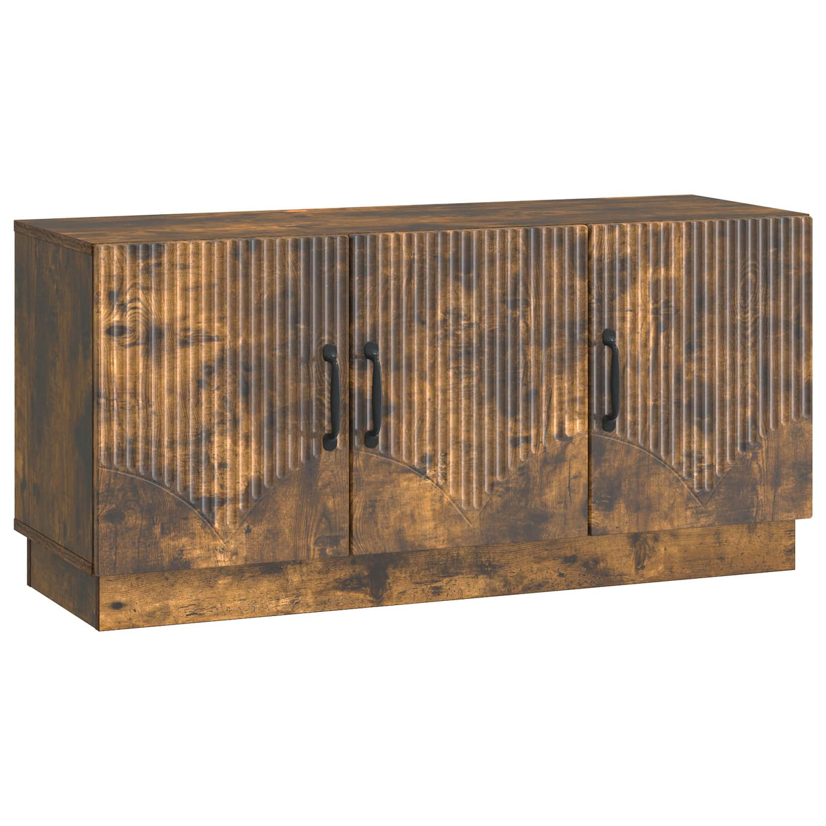TV-skab Røget eg 99 x 34,5 x 47 cm Konstrueret træ