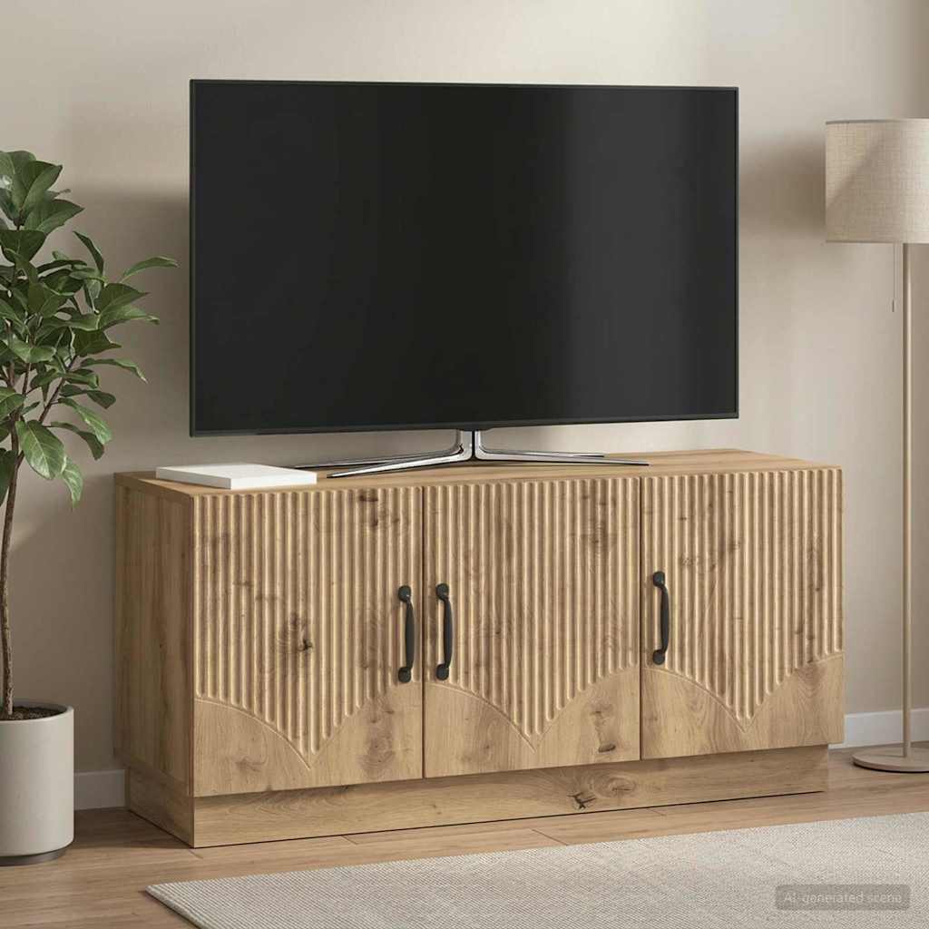 TV-skab 99 x 34,5 x 47 cm Artisan-eg Konstrueret træ