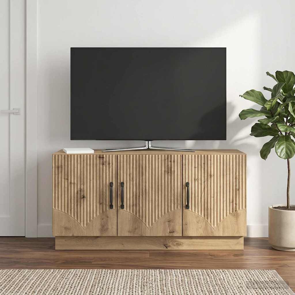 TV-skab 99 x 34,5 x 47 cm Artisan-eg Konstrueret træ