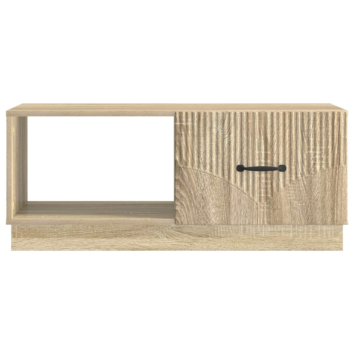 Sofabord Sonoma-eg 90 x 50 x 37 cm Konstrueret træ