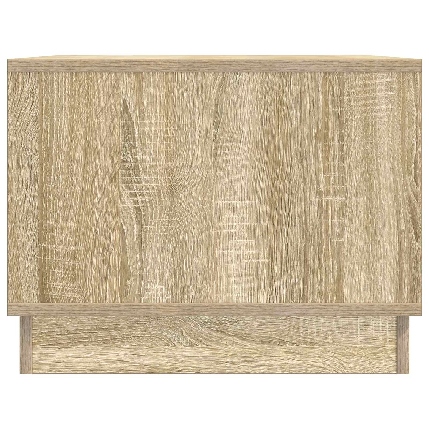 Sofabord Sonoma-eg 90 x 50 x 37 cm Konstrueret træ