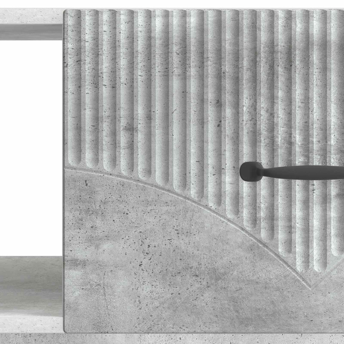 Sofabord Betongrå 90 x 50 x 37 cm Konstrueret træ