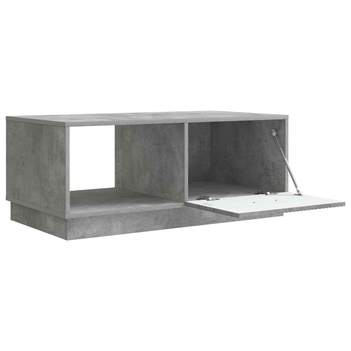 Sofabord Betongrå 90 x 50 x 37 cm Konstrueret træ