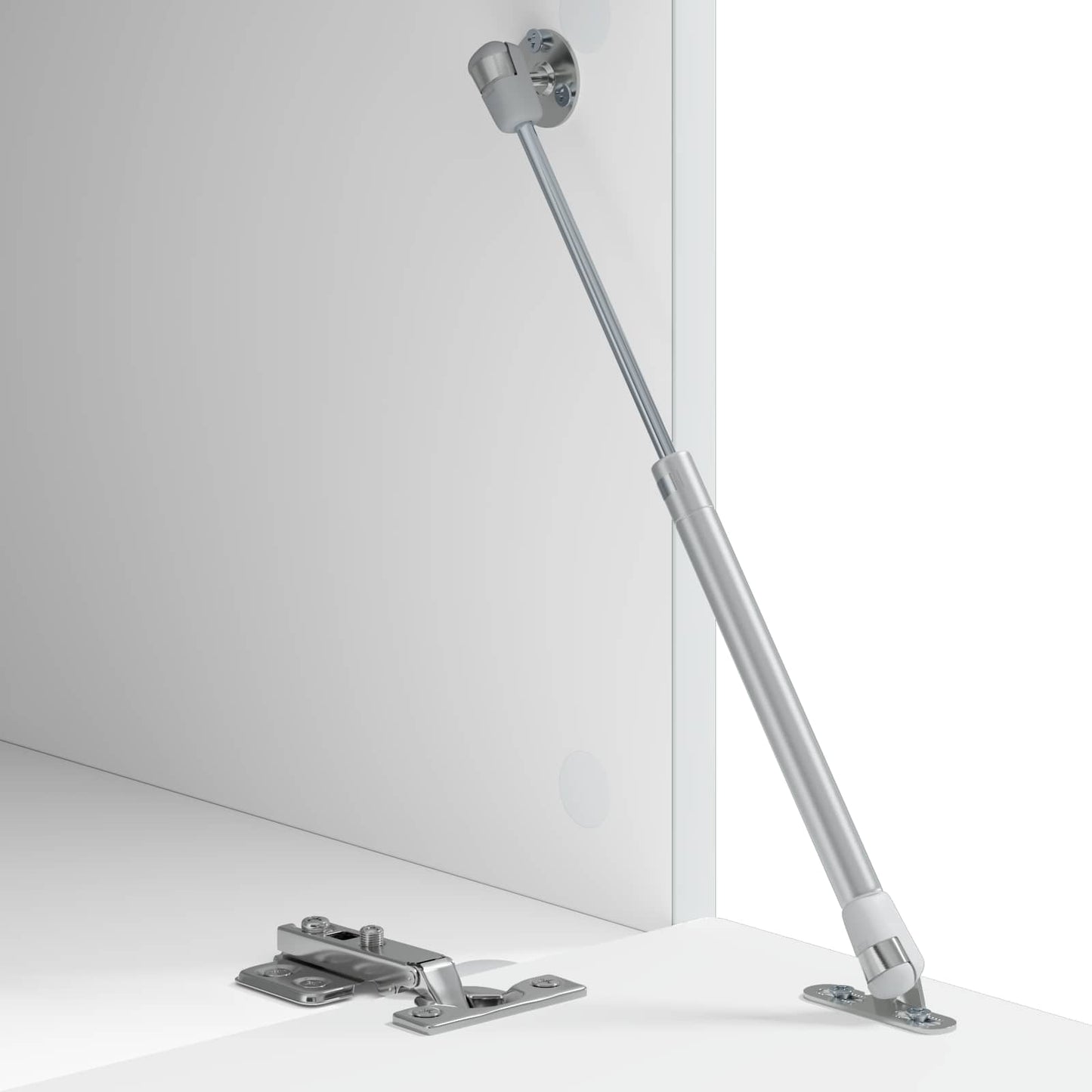 Sofabord Hvid højglans 90 x 50 x 37 cm Konstrueret træ