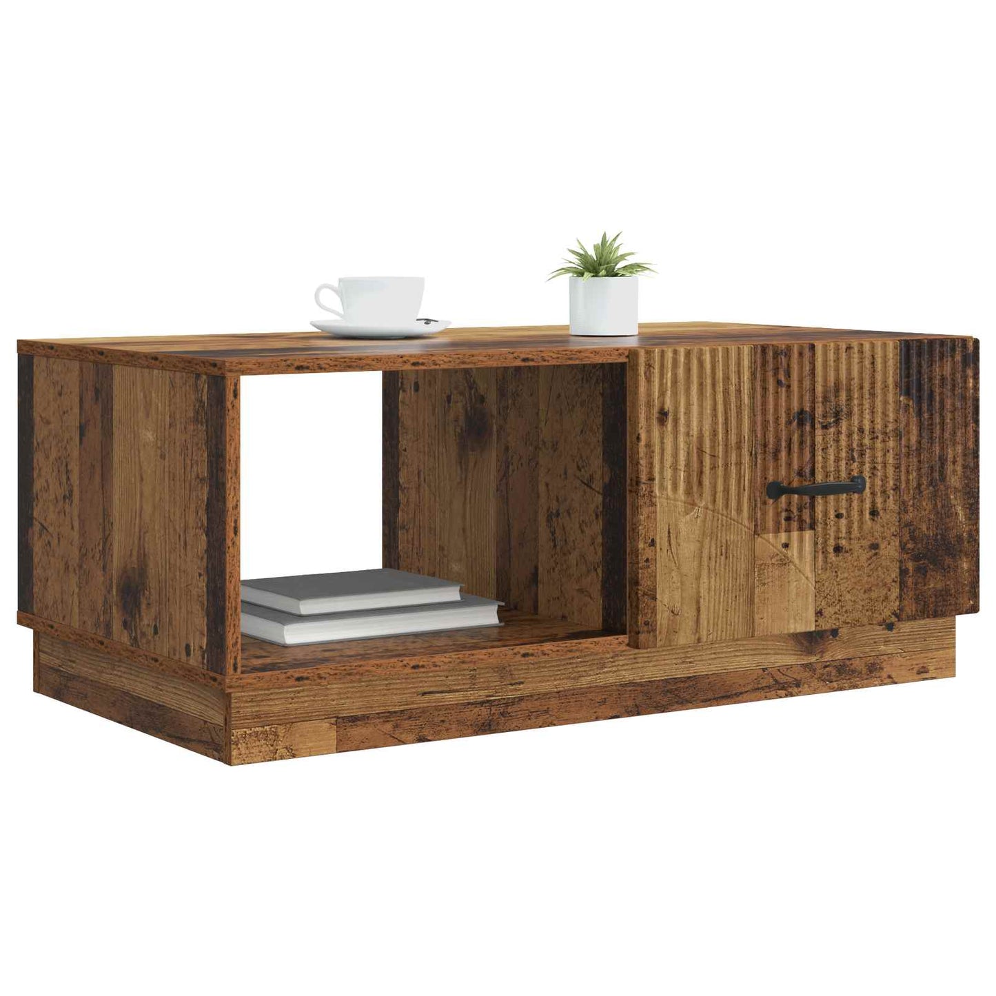 Sofabord Gammelt træ 90 x 50 x 37 cm Konstrueret træ