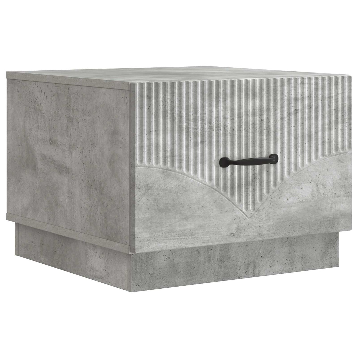 Sofabord Betongrå 49 x 50 x 37 cm Konstrueret træ