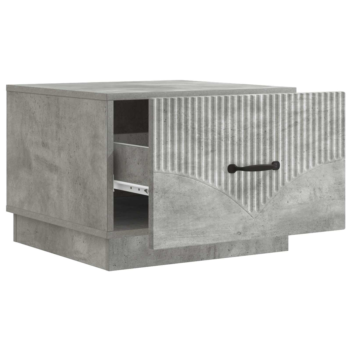 Sofabord Betongrå 49 x 50 x 37 cm Konstrueret træ