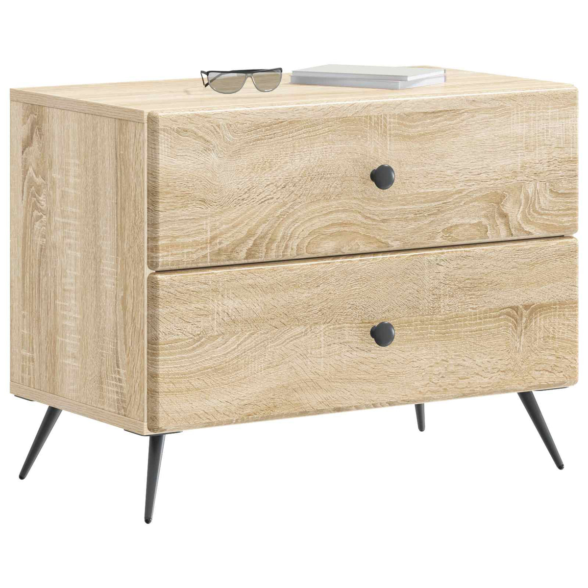 Natskab Sonoma-eg 62 x 34,5 x 47,5 cm Konstrueret træ