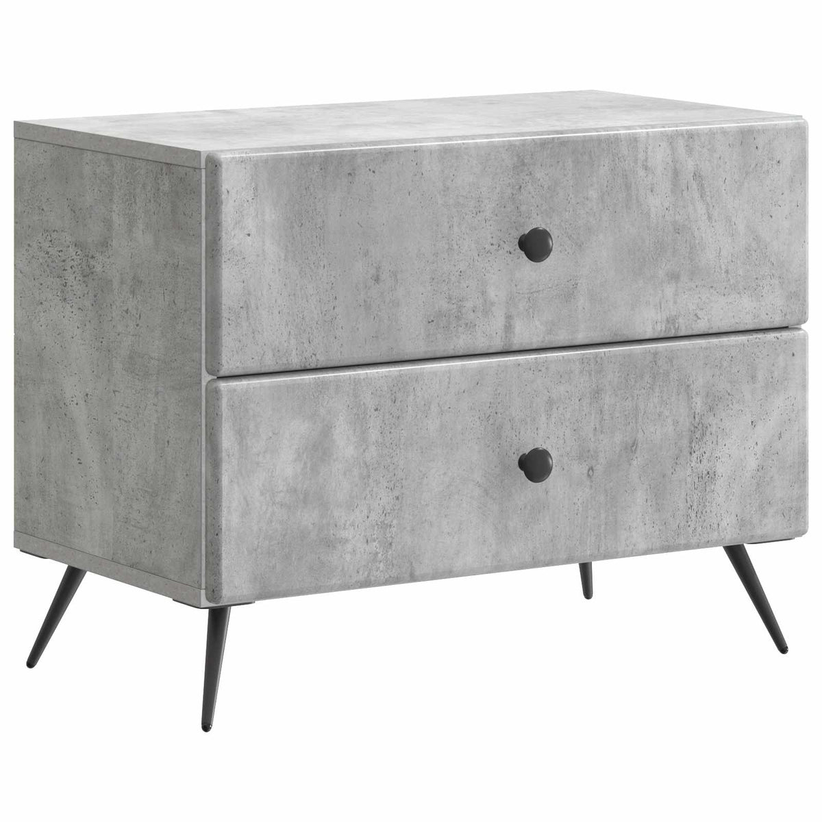 Natskab Betongrå 62 x 34,5 x 47,5 cm Konstrueret træ