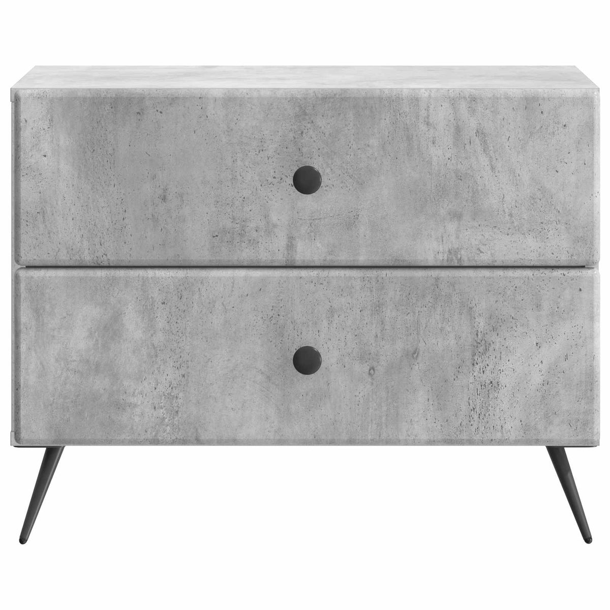 Natskab Betongrå 62 x 34,5 x 47,5 cm Konstrueret træ