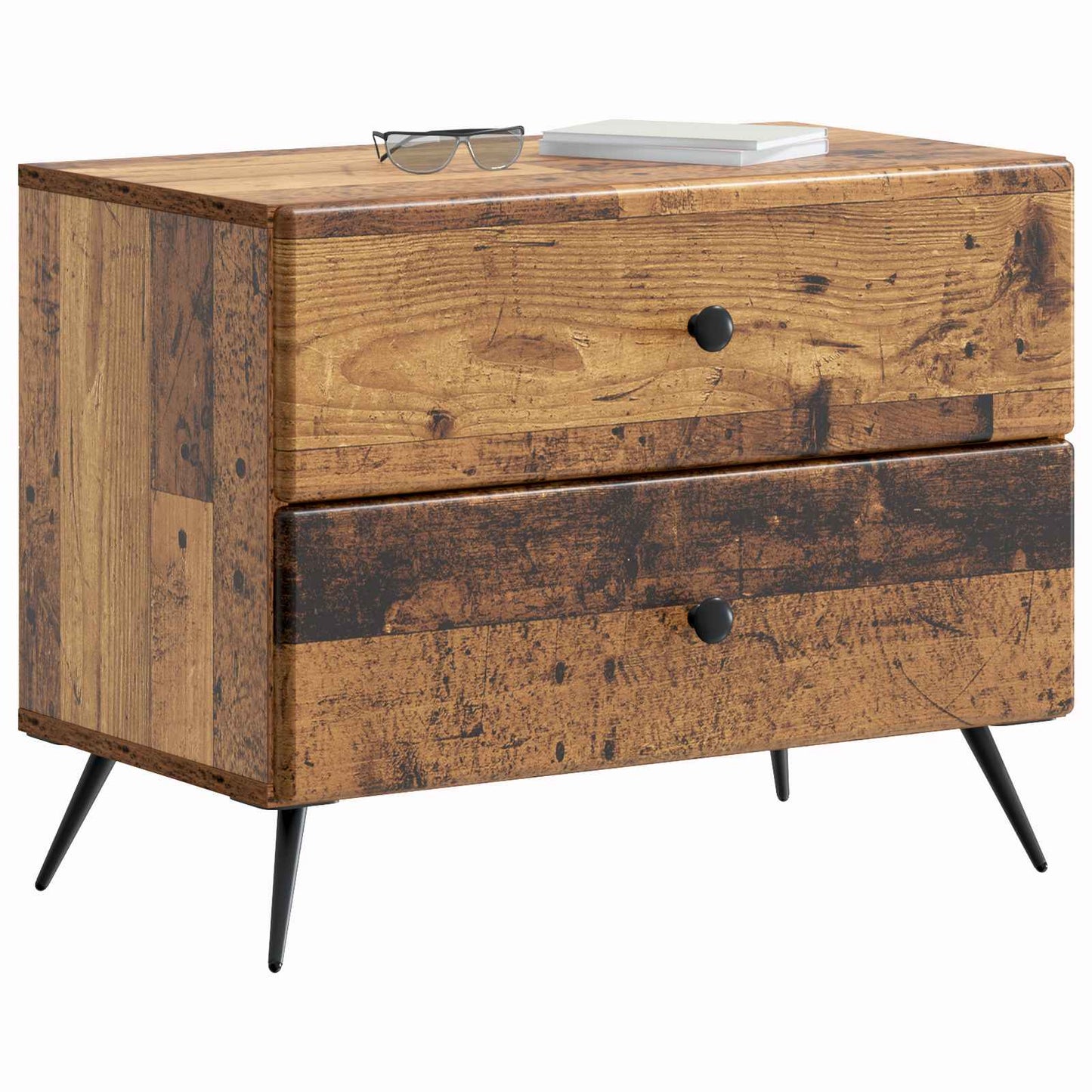 Natskab Gammelt træ 62 x 34,5 x 47,5 cm Konstrueret træ
