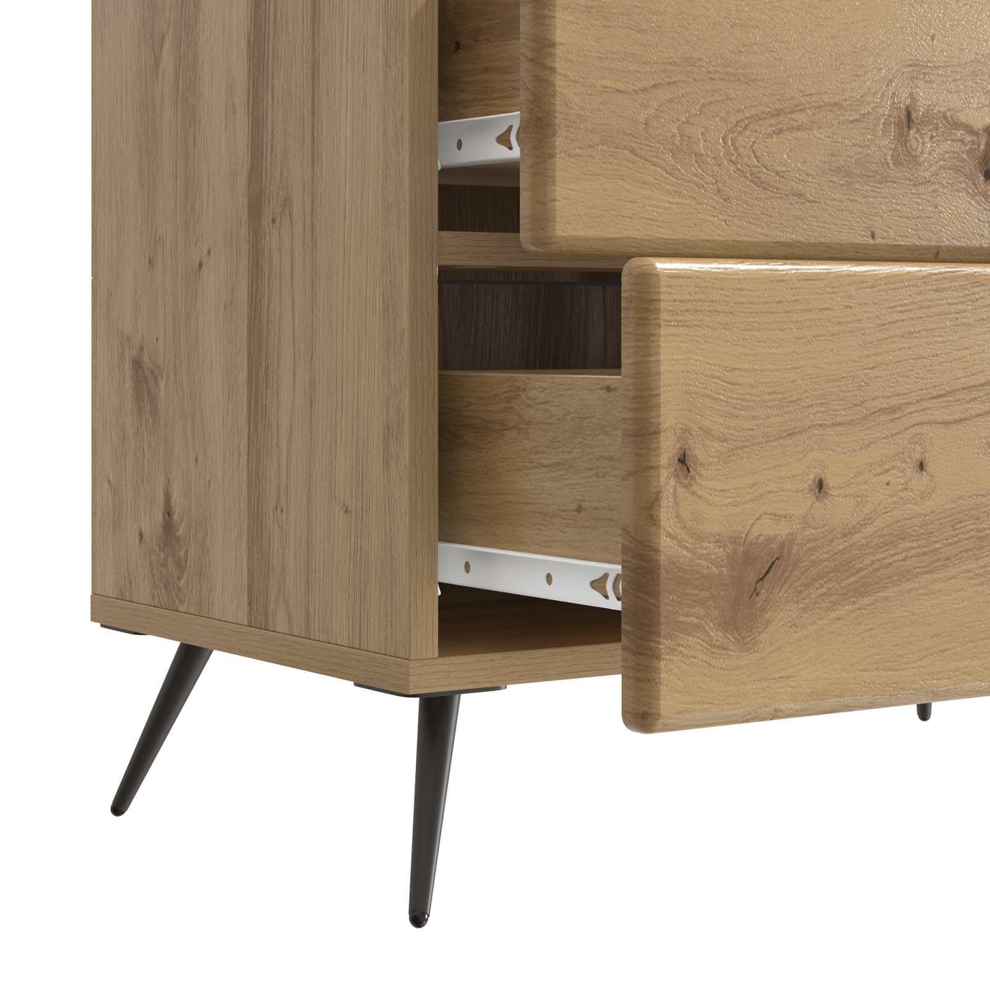 Natskab Artisan-eg 62 x 34,5 x 47,5 cm Konstrueret træ