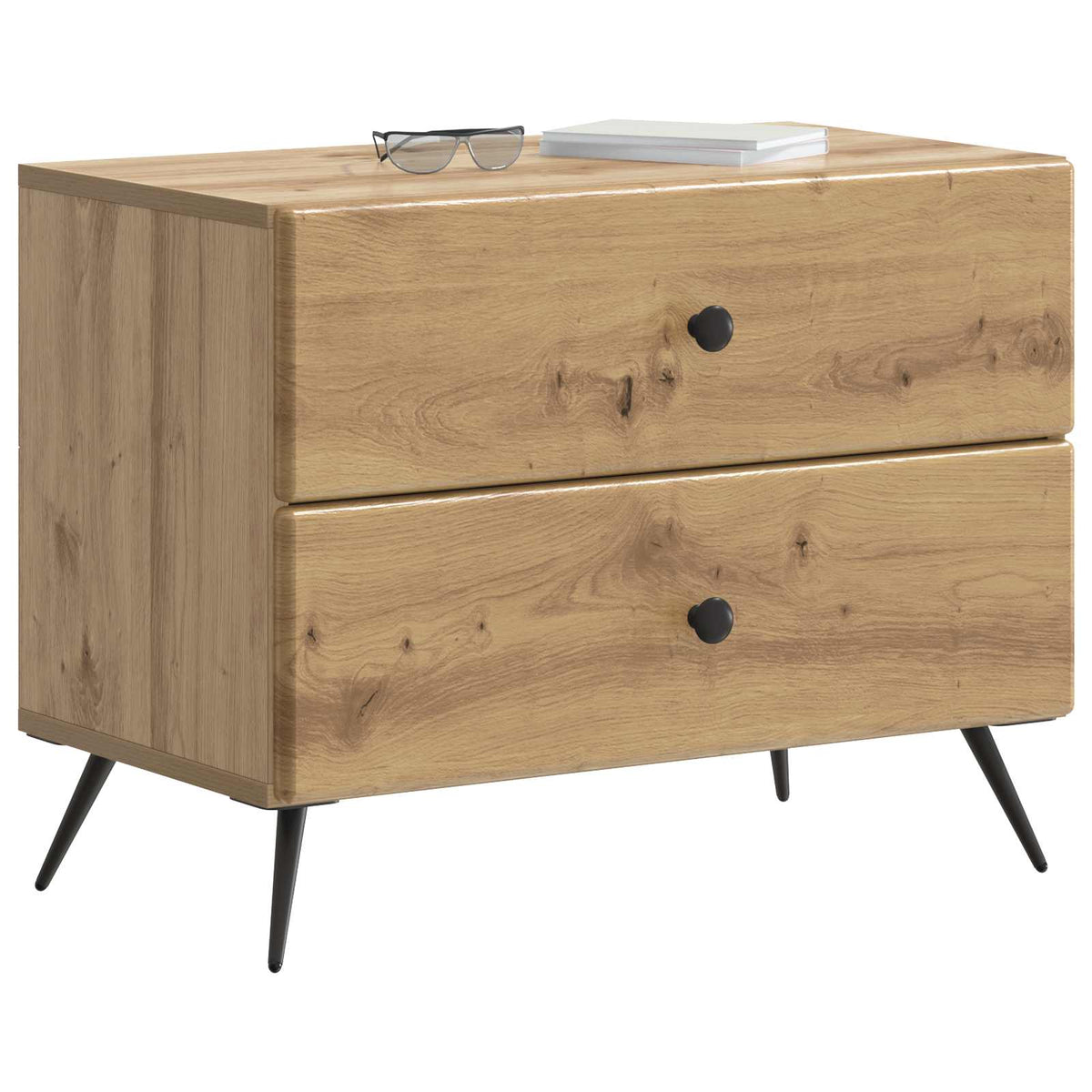Natskab Artisan-eg 62 x 34,5 x 47,5 cm Konstrueret træ