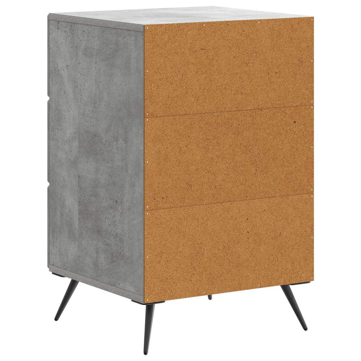 Natskab Betongrå 43 x 41 x 66,5 cm Konstrueret træ