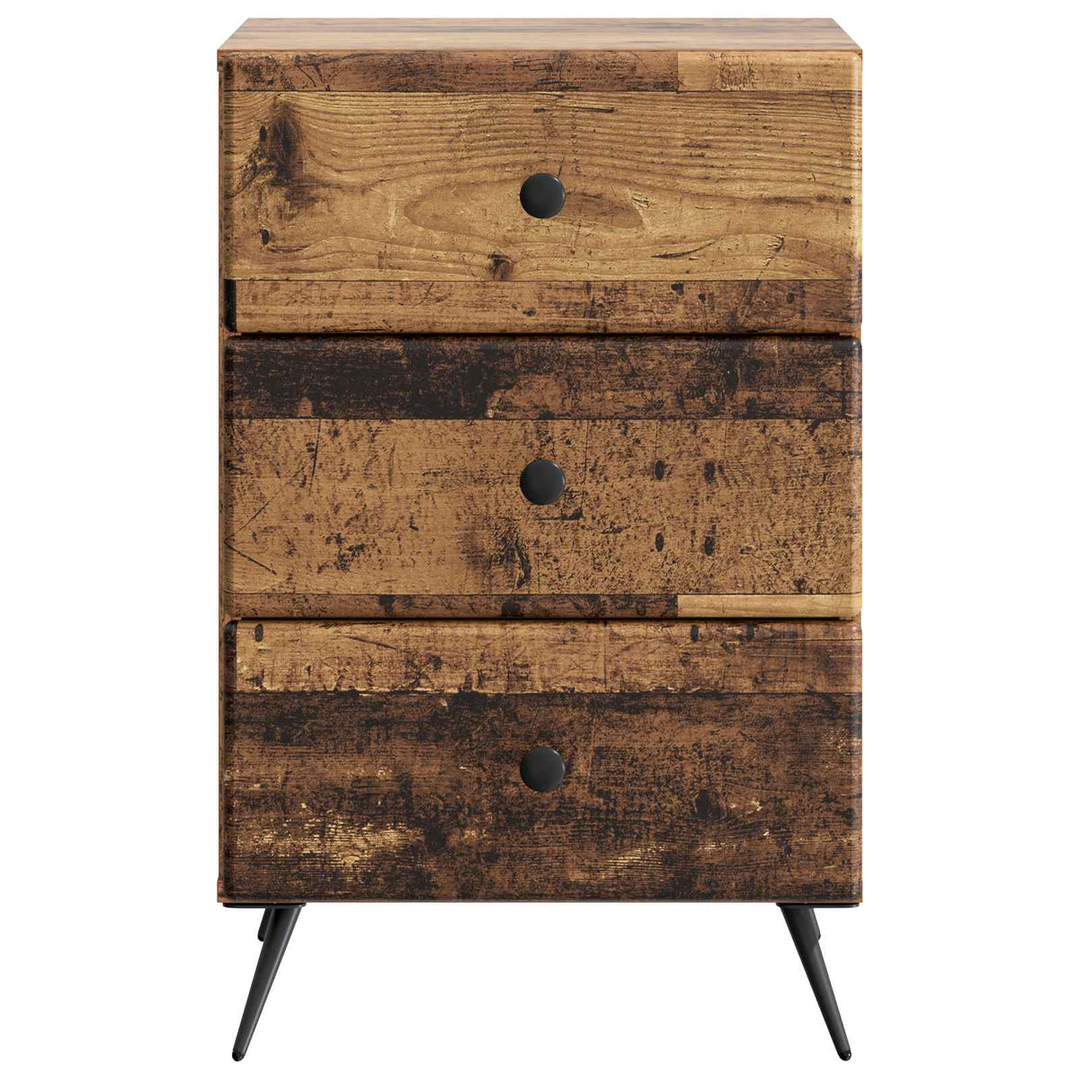Natskab Gammelt træ 43 x 41 x 66,5 cm Konstrueret træ