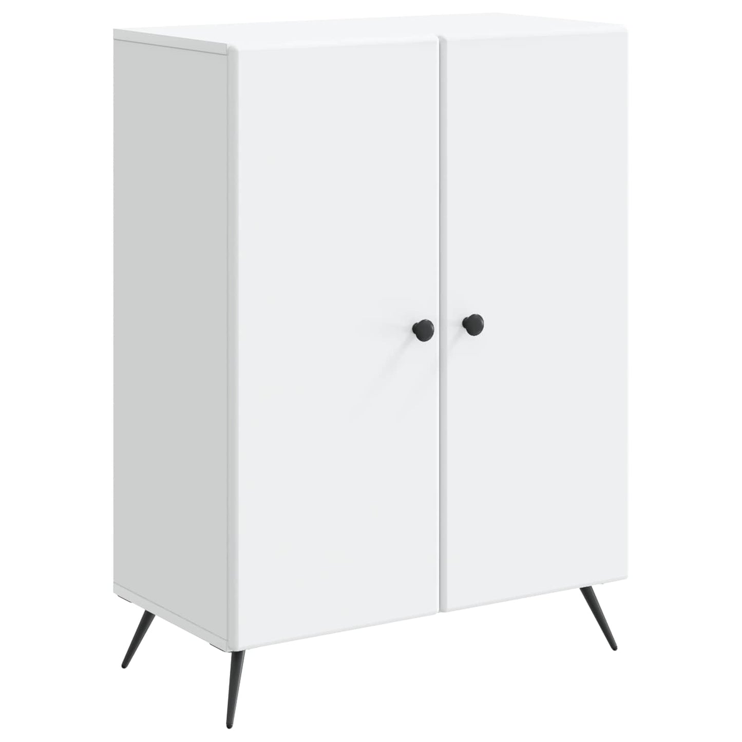 Sideboard Hvid 66 x 34,5 x 90 cm Konstrueret træ