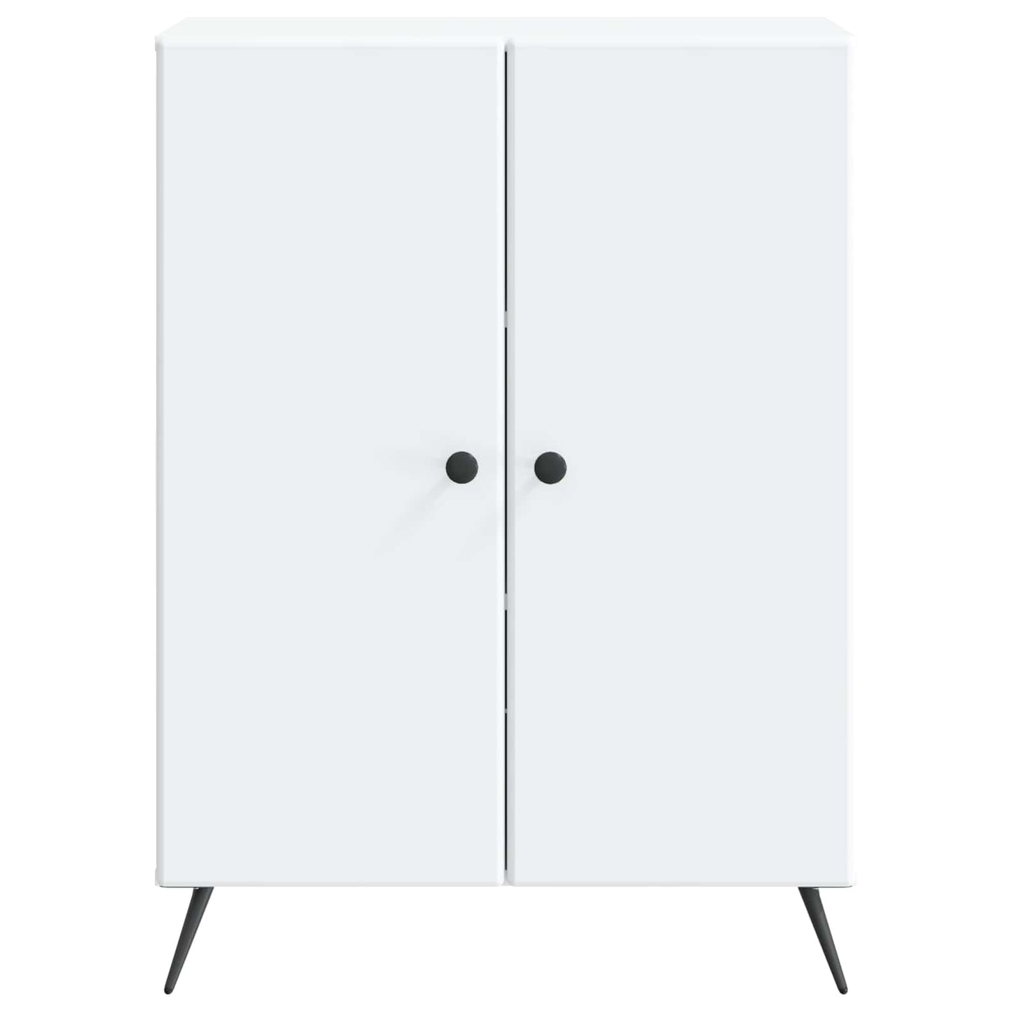 Sideboard Hvid 66 x 34,5 x 90 cm Konstrueret træ