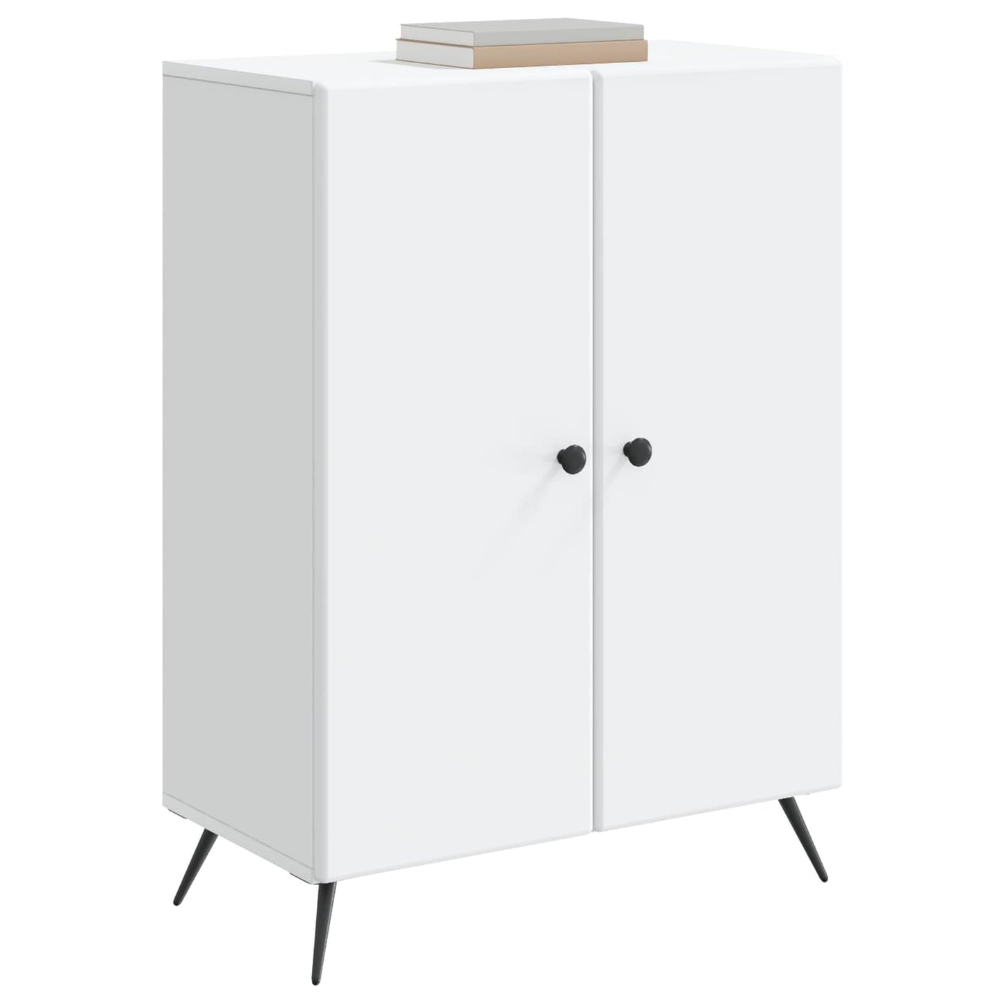 Sideboard Hvid 66 x 34,5 x 90 cm Konstrueret træ